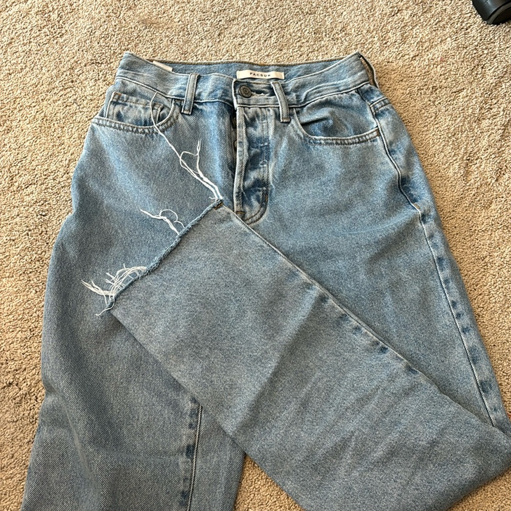 Pacsun High Rise straight leg jeans size 23